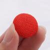 BISISO Buttons 30pcs 20/25/30mm Metal Fabric Linen Covered Button for Sofa Cushion Decor Round Shank Buttons DIY Suit On Sewing Accessories-Aqua||20MM view 2