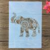 Wall Stencil,A4 29cm Mandala Hand Buddhism Layering Stencils Wall Painting Scrapbook Coloring Embossing Album Decorative Template Style J view 1