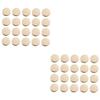 Lurrose 100pcs Zinc Alloy Coat Sewing Buttons Flatback Replacement Buttons for Clothing DIY Crafts and Scrapbook Decoration view 1