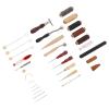 30Pcs Leather Tools Wax Threads Needle Leather Finger Cots Sanding Stick Leather Working Tools Handmade Leather Making Tools Leather Bag Tools for DIY Leather view 3