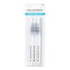 Spellbinders Water Brush Set-3 Pack Watercolor Paintbrush, Clear view 1