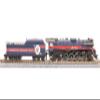 Broadway Limited 7407 Reading T1 4-8-4, 1976 American Freedom Train #1, Paragon4 Sound/DC/DCC, Smoke, N Scale view 2