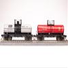 Broadway Limited 7670 6000 Gallon Tank, 1960's Variety 2-Pack B, (Columbia Southern, Stauffer Chemical) HO Scale view 4