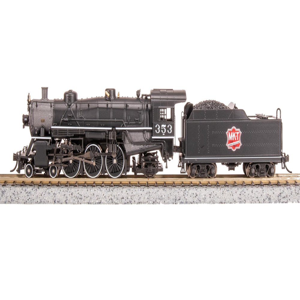 Broadway Limited 8008 Light Pacific 4-6-2, MKT 356, Paragon4 Sound/DC/DCC, N Scale
