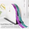Scpantkend Craft Room Organiser Display Display Stand Acrylic Ribbon Rack,Wrapping Paper Storage Holder/Vinyl Rolls Rack, Small Ribbon Holder Organizer Rack for Thread Beads Ribbon Sewing Scissors view 3