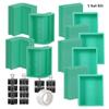 BBDINO Adjustable Mold Housing Kit for Silicone Molds Making - Plastic Silicon Mold Housing Kit - Free Combination & Tierable Mold Housing Kit- Ideal for Molds Casting, Soap Molds, Wax Molds etc. view 3