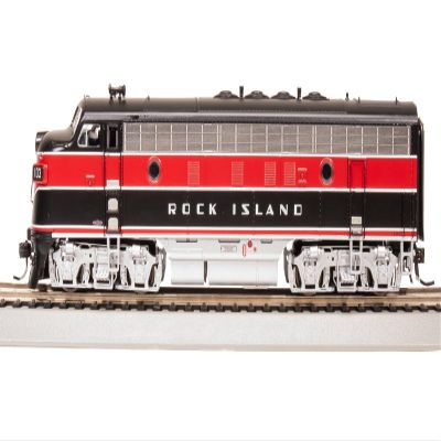 Broadway Limited 8202 EMD F7A, Crip 115, Red/Black w/Aluminum Trucks, Paragon4 Sound/DC/DCC, HO Scale