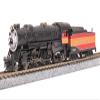Broadway Limited 7990 Heavy Pacific 4-6-2, SP 2491, Daylight Fantasy Scheme, Paragon4 Sound/DC/DCC, N Scale view 2
