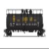 Broadway Limited 8153 Cryogenic Tank Car, Canadian Liquid Air, Single Car, N Scale view 1