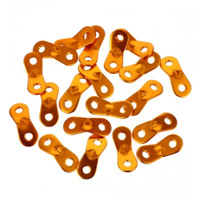 BESPORTBLE 40pcs Tent Rope Tensioner Wind Rope Buckles Camping Adjuster Reflective Tent Cords for Secure Fixation