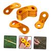 BESPORTBLE 40pcs Tent Rope Tensioner Wind Rope Buckles Camping Adjuster Reflective Tent Cords for Secure Fixation view 4