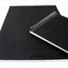 Artway Softback Spiral Bound Sketchbook - A3-135gsm Cartridge Paper - 40 pages/80 Sides - Pack of Ten, White view 4