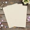 Kathmandu Valley Co. Deluxe 5x7 inch Handmade Lokta Card Stock Paper (Washi Method) with Deckle Edge. Tree-free, Artisan-made, Vintage Stationery for Printing Cards, Wedding Invitations (100 Sheets) view 2