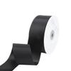 Kryvus Black Satin Ribbon, 1-1/2 inch X Continuous 50 Yards, Single Face Polyester Ribbon Perfect for Crafts, Gift Wrapping, Flower Bouquet, Wedding Decor, Bow Making, Sewing, Birthday Party Decor view 1