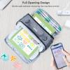 IMAGINING Carrying Case for Cricutt Joy Xtra, Joy Extra Carrying Bag with Pockets for Cricutt Accessories and Tools, Front and Back Side Full Open view 3