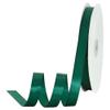 TONIFUL 5/8 Inch x 100yds Christmas Green Satin Ribbon Thin Solid Frabic Ribbons for Sewing, Craft, Bows Making, Gift Wrapping, Invitation Cards, Wedding Party Valentine's Decor view 1