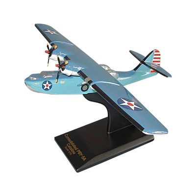 Scalecraft PBY Catalina Pearl Harbor Navy Flying Boat floatplane Desktop Display arirplane Model Scale 1/72
