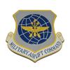 Scalecraft Military Airlift Command MAC Seal 14" Mahogany Wood Plaque view 1