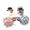 WORLDMARTSHOPPING WMS Ibeji Jimaguas Munecos with Soperas, Mayas, Chairs and Drums Set Yemaya Shango Santeria - (White - Iyabo) view 2