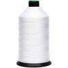 HILOHILO Extra Strong Bonded Nylon Thread #207 Tex210 16 OZ, 2000yds, Versatile Stitching Solution for Leather, Upholstery, Canvas Repair and More (White) view 1