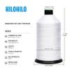 HILOHILO Extra Strong Bonded Nylon Thread #207 Tex210 16 OZ, 2000yds, Versatile Stitching Solution for Leather, Upholstery, Canvas Repair and More (White) view 2