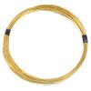Patikil 30Gauge/0.25mm 1mm Width 19.69 Feet Flat Brass Wire, Bendable Brass Coil Wire for Jewelry Making DIY Earring Wrapping Art Craft Decoration view 1