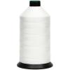HILOHILO Extra Strong Bonded Nylon Thread #138 Tex135 16 OZ, 3000yds, Versatile Stitching Solution for Leather, Upholstery, Canvas Repair and More (White) view 1