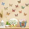 ARTopet 4Pcs DIY Diamond Art Painting Storage Box Large Capacity Organizer Desktop Flowerpot Diamond Art Box 12Pcs Easter Hanging Ornaments Decorative Stickers Assembly Set for Home Decor view 3
