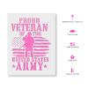 Proud Veteran of Us Army Stencil - Decoration Stencils, Stencils, Veterans Day Stencil, Us Army Stencil, Art Stencil view 2
