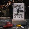 Proud Veteran of Us Army Stencil - Decoration Stencils, Stencils, Veterans Day Stencil, Us Army Stencil, Art Stencil view 3