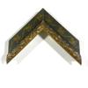 2" Readymade Wood Picture Frame (Brown with Gold Leaves) (Add Acrylic, 18X24) view 1