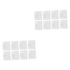 SHINEOFI 2sets Candle Wick Sticker Double-Sided Adhesive Sticker for DIY Projects Heat Resistant Tape Holder White Base Paper Essential for Candle Making Accessories 160pcs*2 view 1