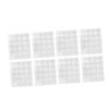 SHINEOFI 2sets Candle Wick Sticker Double-Sided Adhesive Sticker for DIY Projects Heat Resistant Tape Holder White Base Paper Essential for Candle Making Accessories 160pcs*2 view 2