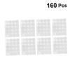 SHINEOFI 2sets Candle Wick Sticker Double-Sided Adhesive Sticker for DIY Projects Heat Resistant Tape Holder White Base Paper Essential for Candle Making Accessories 160pcs*2 view 4