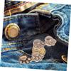 LALAFINA 8pairs Waist Tightener Clips Button for Jeans and Skirts Reusable Nail Design No Sew Waistband Buckle for view 4