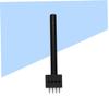 Tofficu 3pcs Leather Craft Punching Tools 4mm Interval High Strength Steel Easy to Use for Home Leatherworking view 3