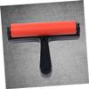 STOBOK 2pcs Ink Roller Glue Roller for Printing Supplies Stamping Brayers Vinyl Tool Painting Professional Rolling Wheel view 4