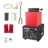3KG Gold Melting Furnace 2902F 1600 Digital Melting Furnace Machine Heating Capacity 5000W Casting Refining Precious Metals Melts Gold Smelting Time 5 Minutes view 4
