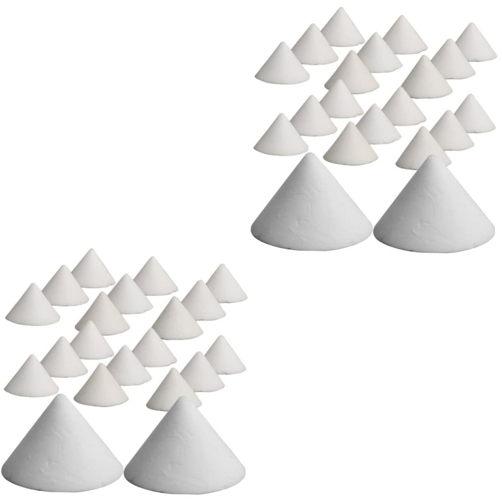 LALAFINA 40pcs Ceramic Pottery Kiln Nail Pottery Kiln Accessories Support Nails for Home Use