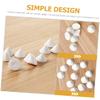 LALAFINA 40pcs Ceramic Pottery Kiln Nail Pottery Kiln Accessories Support Nails for Home Use view 2