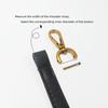 willikiva 4pcs Replacement DIY Leather Craft Purse D-Rings Swivel Snap Hooks Detachable Bag Strap(Silver,5/8inch) view 4