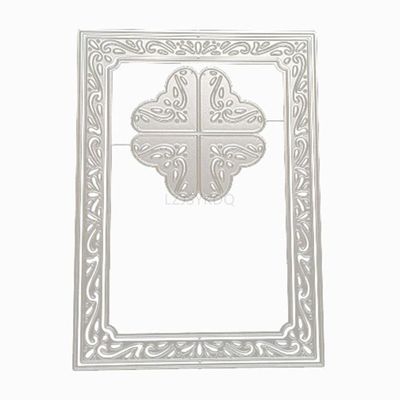 Frame Die Cuts for Card Making, Corner Lace Metal Cutting Dies for Paper Scrapbooking, DIY Stencils for Album Party Wedding Festivals Decoration