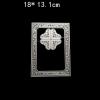 Frame Die Cuts for Card Making, Corner Lace Metal Cutting Dies for Paper Scrapbooking, DIY Stencils for Album Party Wedding Festivals Decoration view 2