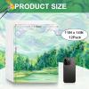 Canvases for Painting 11x14 Inch, 12 Pack Blank Painting Canvas Boards for Painting Supplies-100% Cotton Canvas Panels Acid-Free Primed for Oil Paint,Watercolor, Acrylic Paint, Gouache and Tempera. view 2