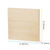 MEEDEN Unfinished Wood Canvas Board: 1-1/2" Deep 12x12 Wooden Canvas Panel Pack of 2 - Blank Cradled Wood Art Board for Painting view 2