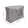 MAGICLULU 1Pc Thickened Oxford Cloth Quilt Storage Bag with Zipper Moistureproof Quilt Organizer for Bedding Blankets and Clothes Double Seam Design for Easy Storage Capacity view 2