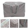 MAGICLULU 1Pc Thickened Oxford Cloth Quilt Storage Bag with Zipper Moistureproof Quilt Organizer for Bedding Blankets and Clothes Double Seam Design for Easy Storage Capacity view 4