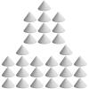 NUOBESTY 30Pcs Ceramic Pottery Kiln Nails 0.59X1.41In Refractory Support Nails for Clay Firing Pottery Kiln Tools Durable Glaze Firing Accessories view 1