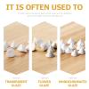 NUOBESTY 30Pcs Ceramic Pottery Kiln Nails 0.59X1.41In Refractory Support Nails for Clay Firing Pottery Kiln Tools Durable Glaze Firing Accessories view 4