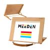 MEEDEN A2 Wooden Tabletop Easel for Painting, 5-Position Adjustable Drawing & Sketching Board with Shoulder Strap, Portable Beechwood Desktop Art Easel Stand for Adults, Artists, Beginners & Student view 1